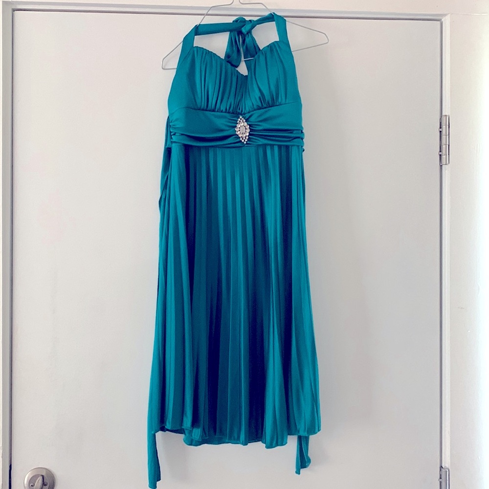 Turquoise size small dress